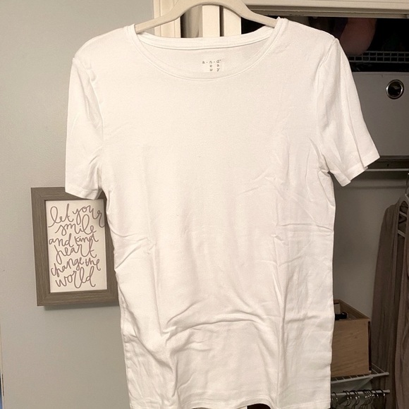 A New Day White Tee - Picture 1 of 4